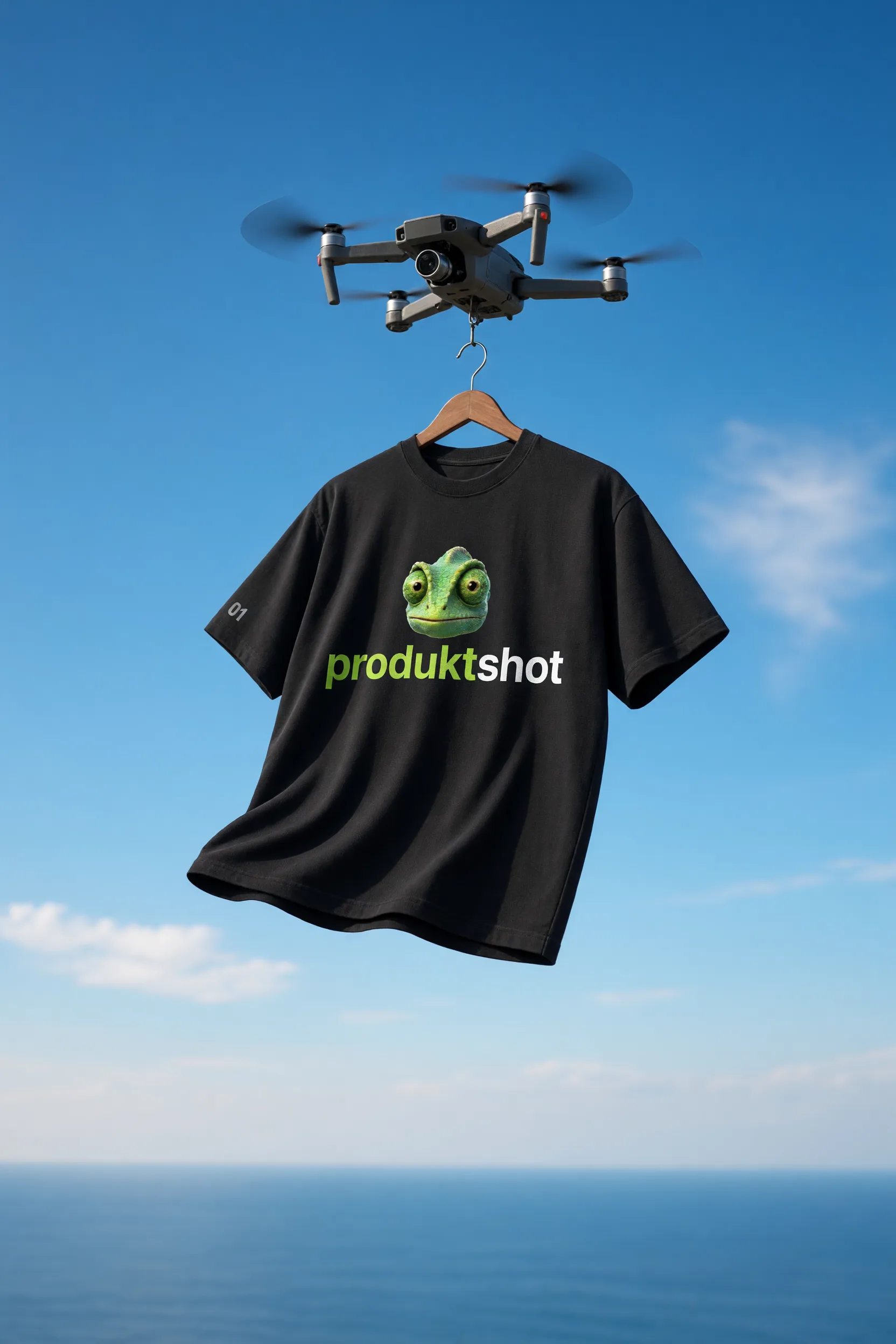 Drone delivery sky