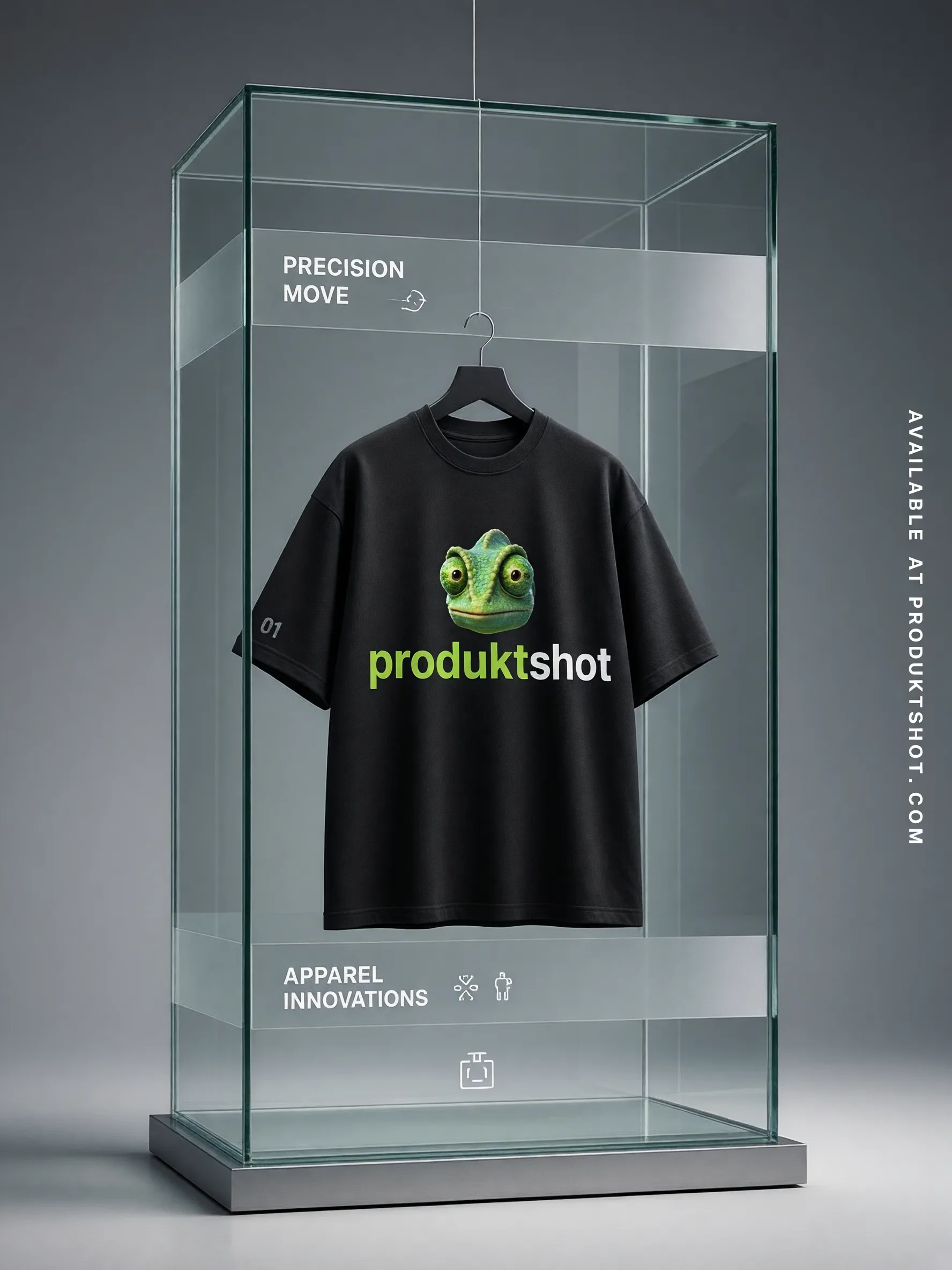 Glass vitrine display