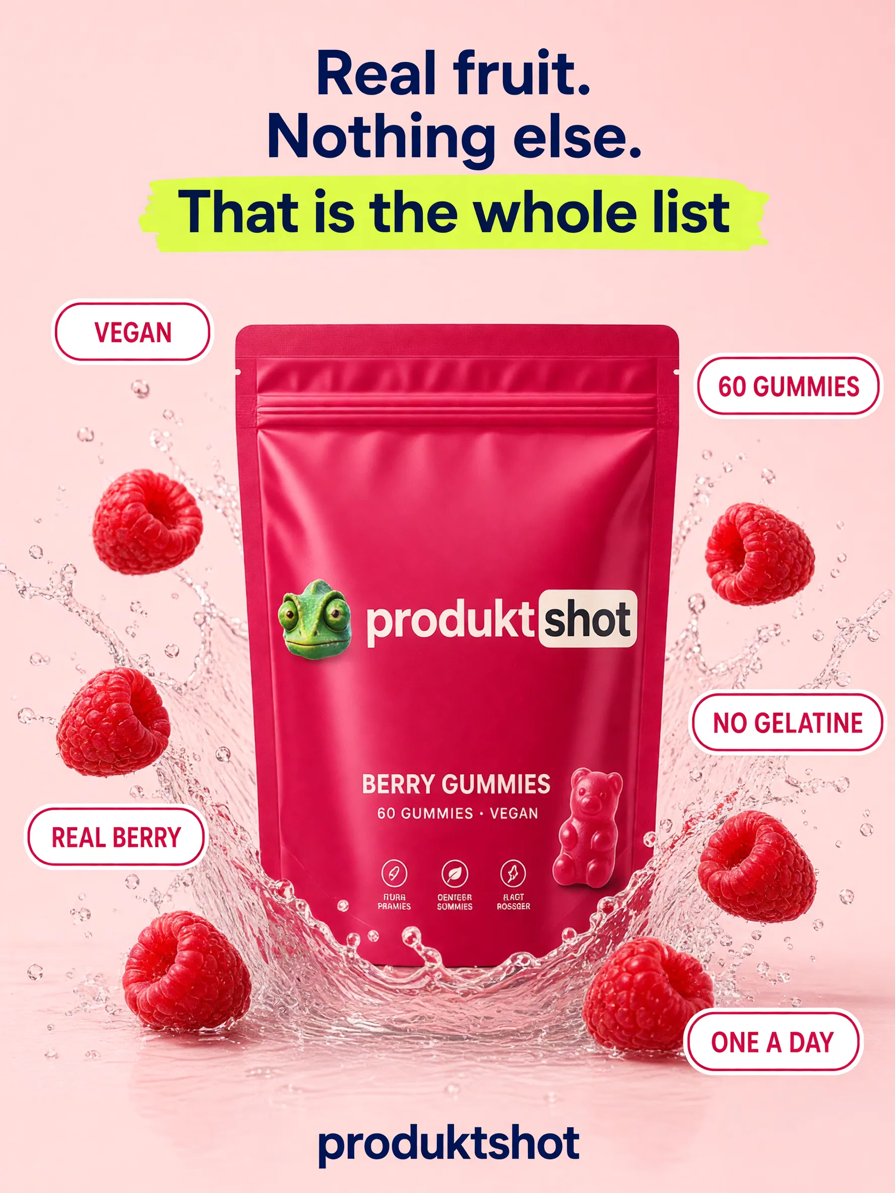 Ingredient splash pills