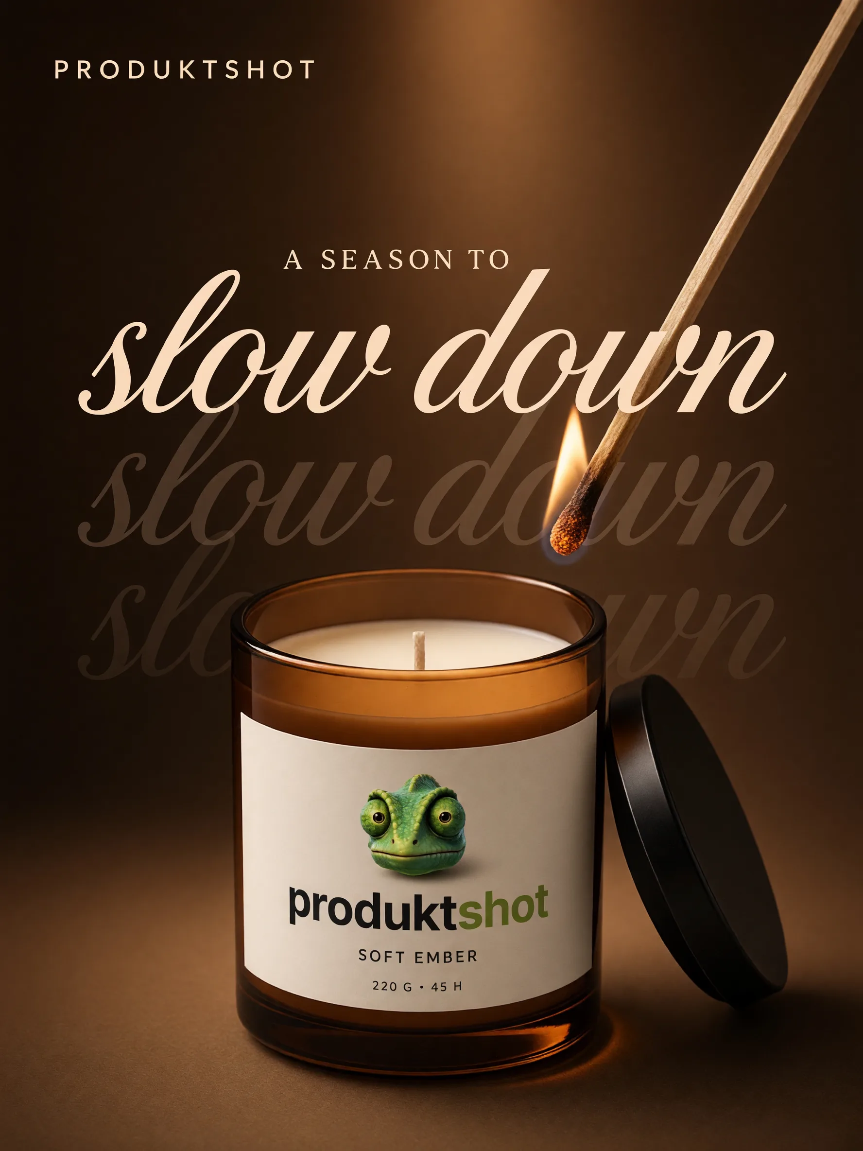 Match lit slow down